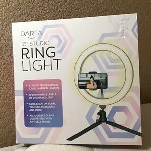 10” Studio Ring Light.